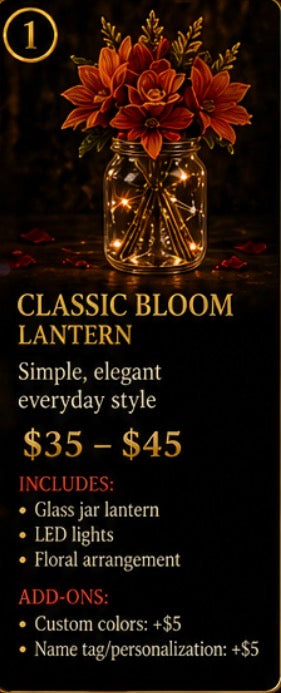CLASSIC BLOOM LANTERN