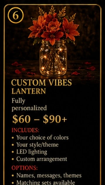CUSTOM VIBES LANTERN
