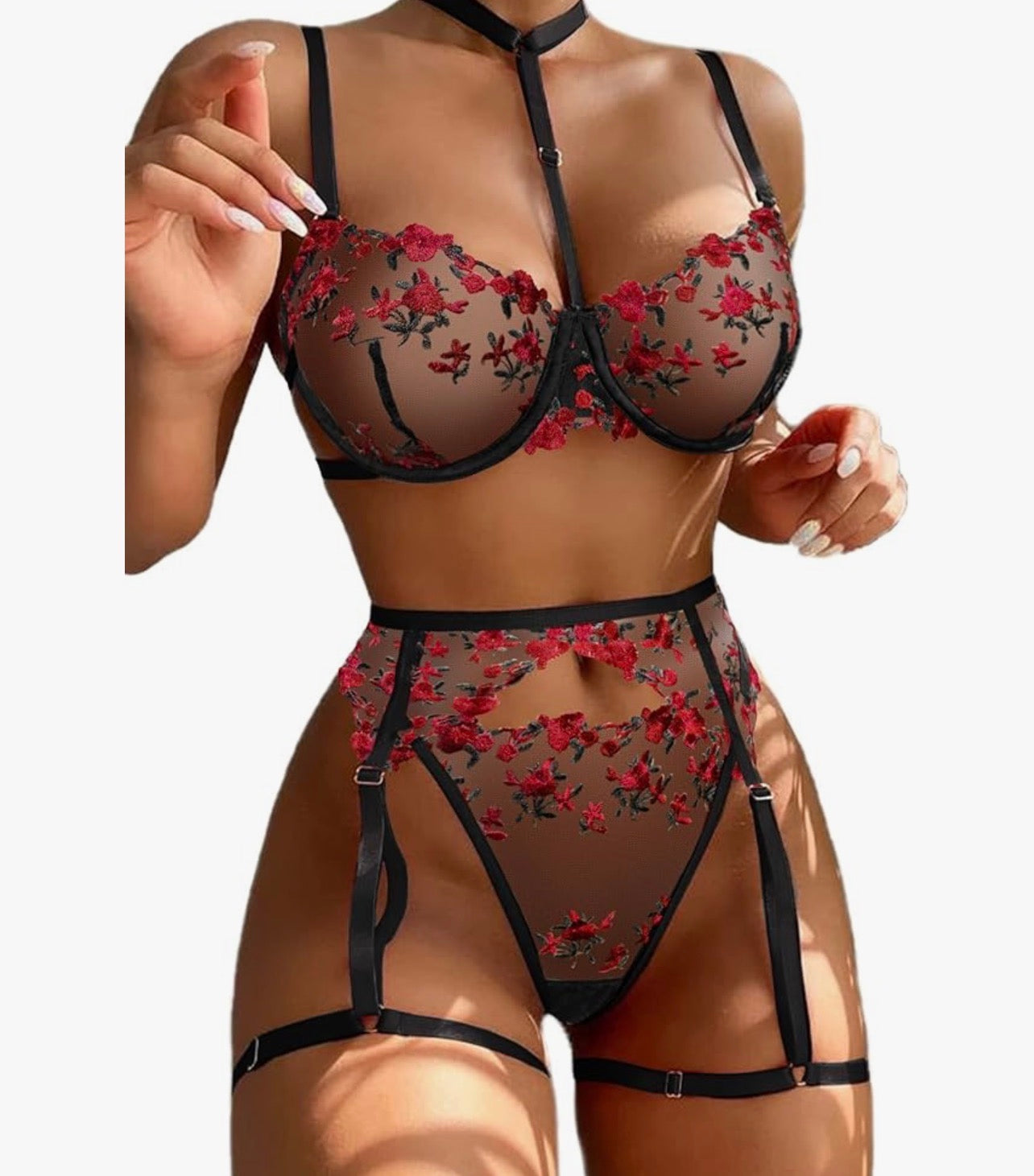 Three piece lingerie Set
