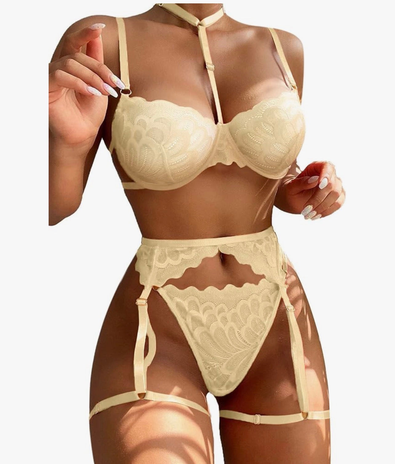 Three piece lingerie Set