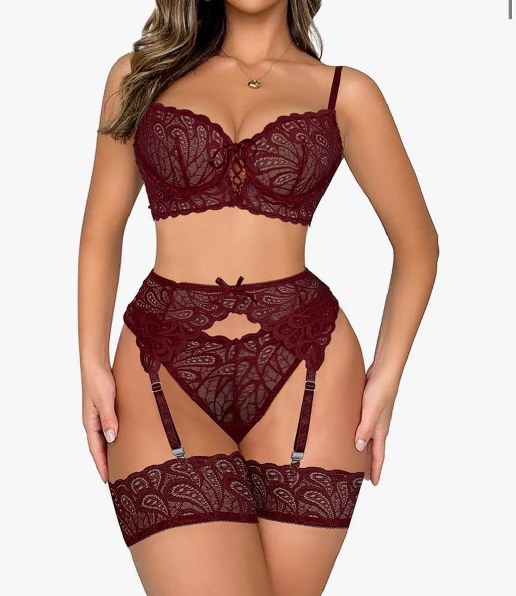 Three piece Lingerie Set
