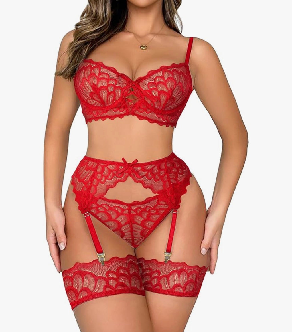 Three piece Lingerie Set