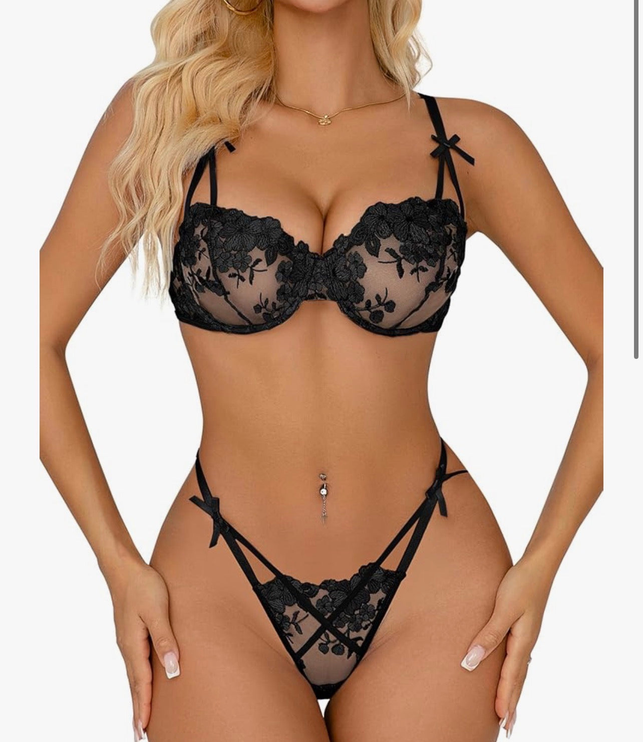 Two Piece Lingerie Set
